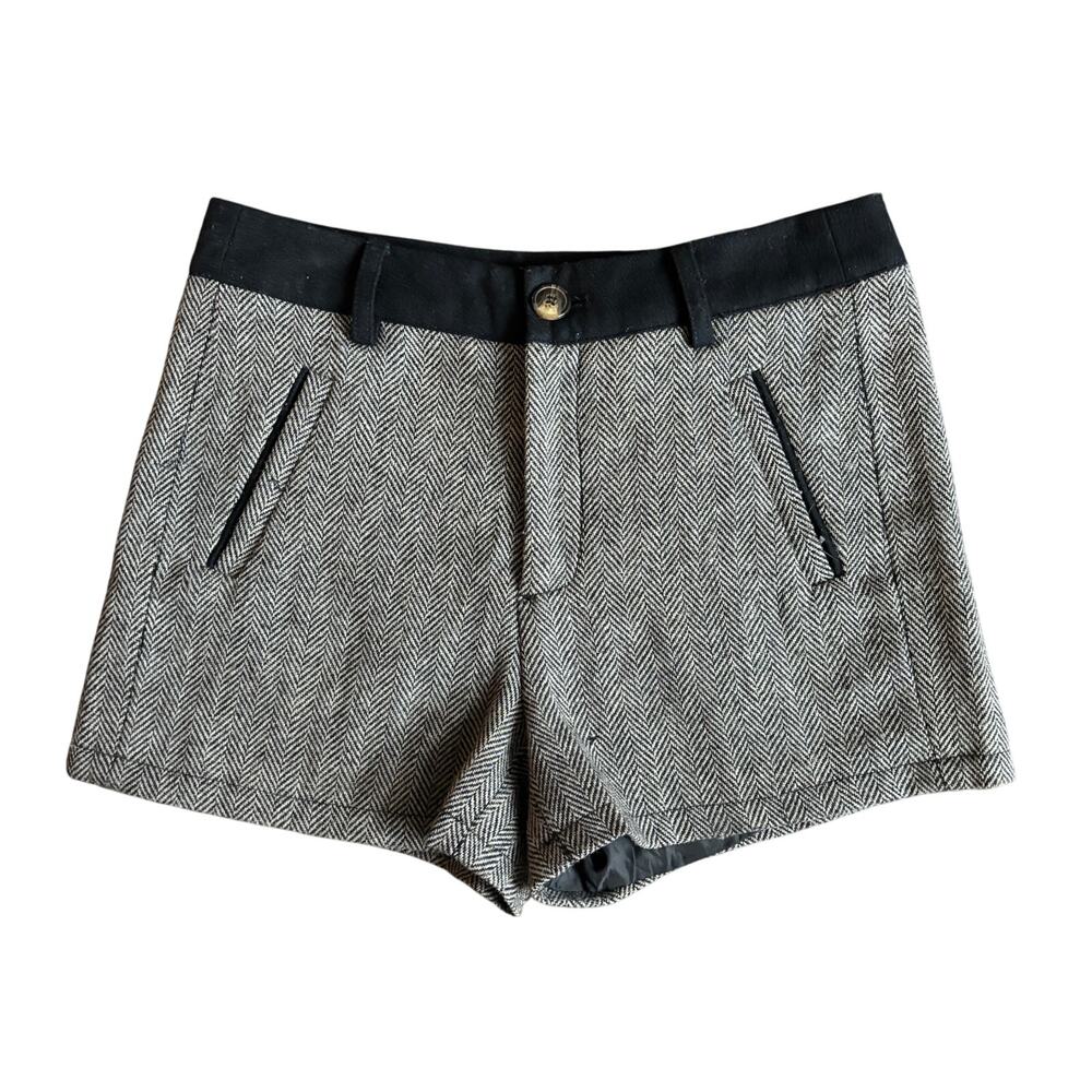 Vintage wool tweed shorts